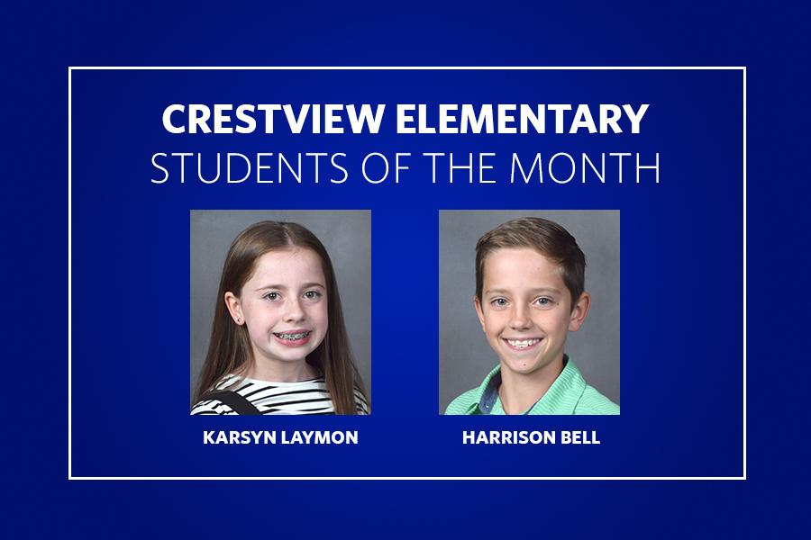Crestview Students of the Month