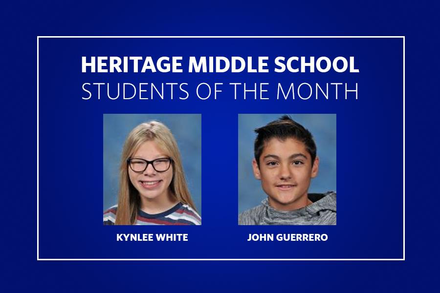 HMS Students of the Month