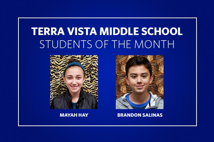 TVMS Students of the Month